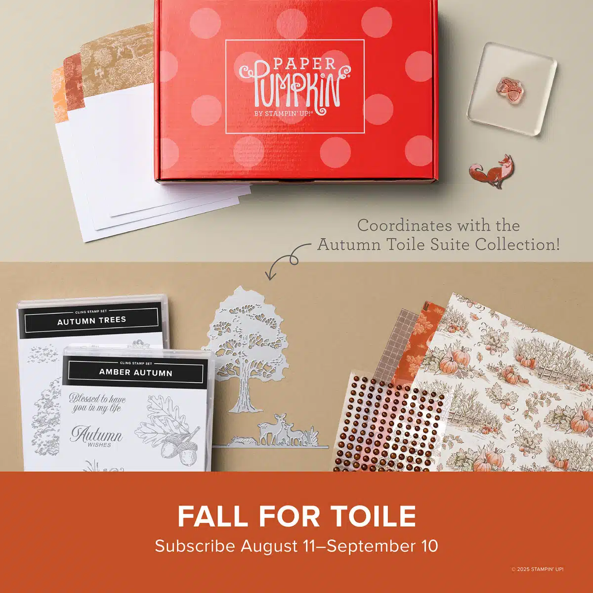 Fall for Toile September Paper Pumpkin Kit