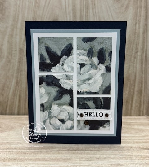 simple one sheet card designs with designer series paepr