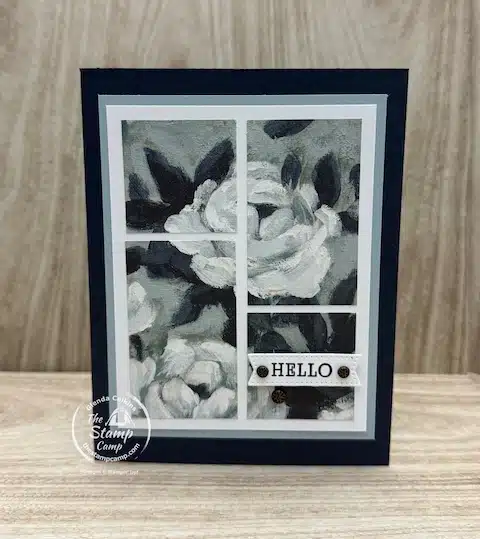 simple one sheet card designs with designer series paepr