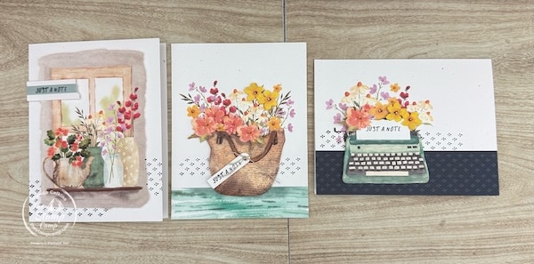 easy to follow card kits with kits collection from stampin' Up!