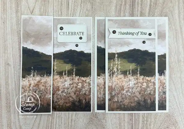 one sheet wonder card ideas with 2 6 x 6 sheets