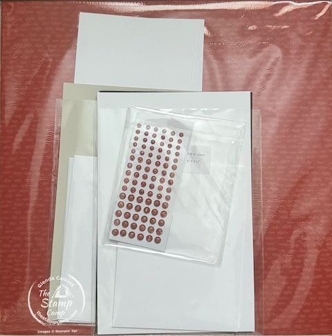 Card Club Kit for October from the Stamp Camp