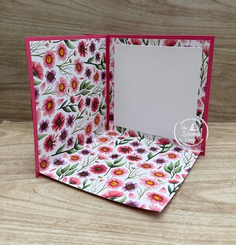 one sheet wonder card techniques center pop up book binding card