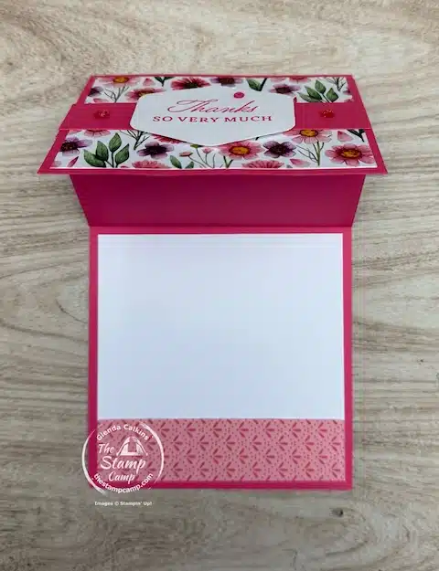 one sheet wonder card techniques vertical zfold