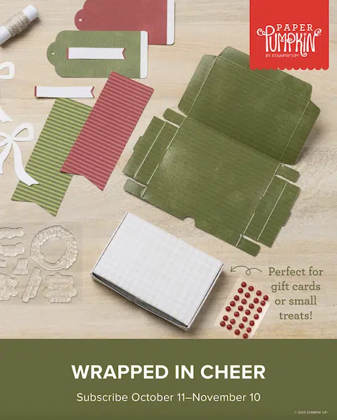 Paper pumpkin easy to follow card kits