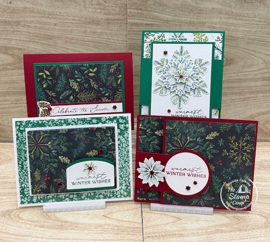 Elegant Pines Card Club Kit for December 2025