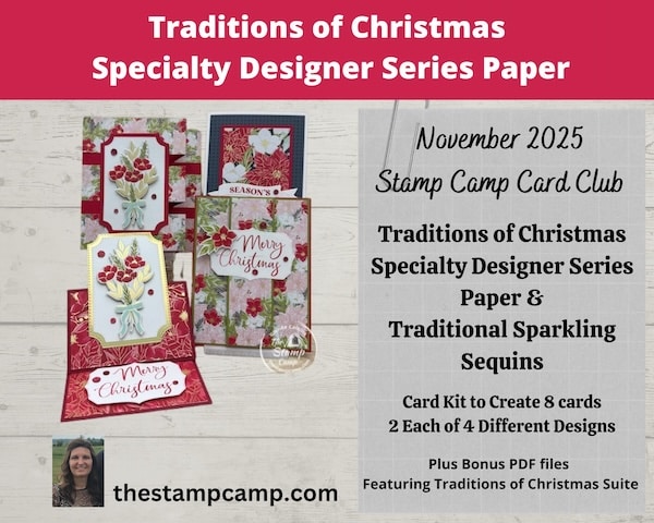 November Traditions of Christmas Card Club Kit