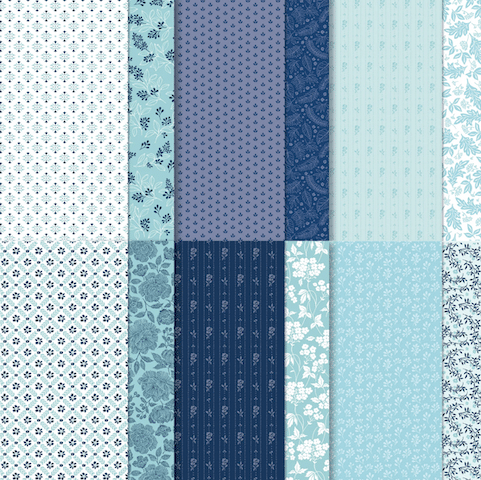 Product of the Month True Blue Floral