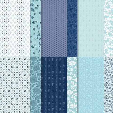 Product of the Month True Blue Floral
