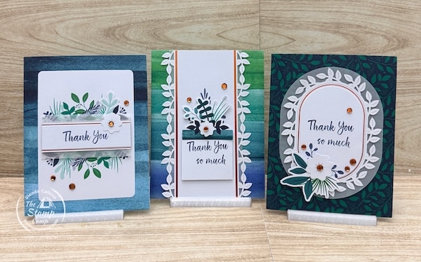 Watercolor in Bloom Paper Pumpkin Card kits