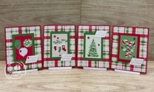 Beginner stamper Christmas Cards