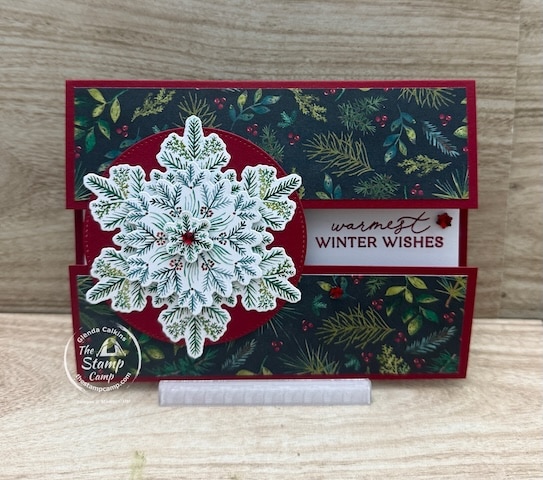 quick and easy card sketch from the stamp camp