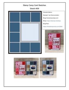 Easy Stamping Techniques for Card Making Using Simple Card Sketches