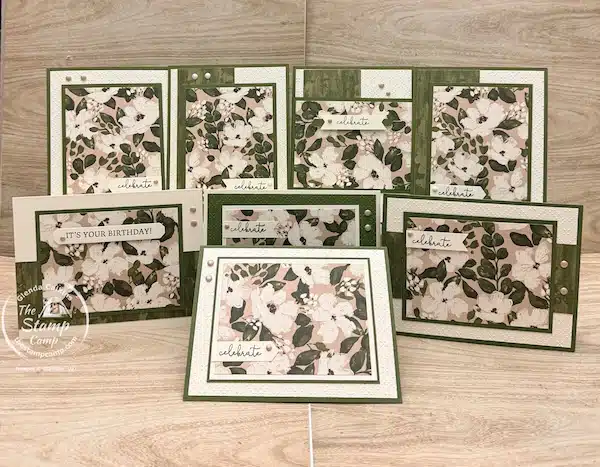Eight Stunning Brushed With Beauty One Sheet Wonder Cards