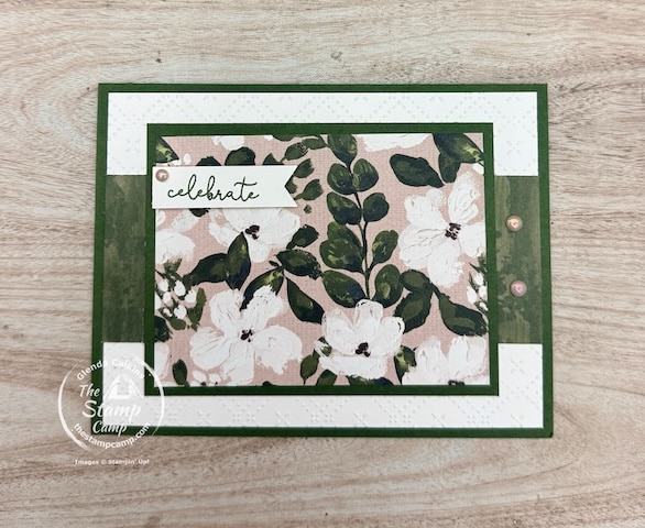 One Sheet Wonder Cards with Brushed with Beauty designer series paper