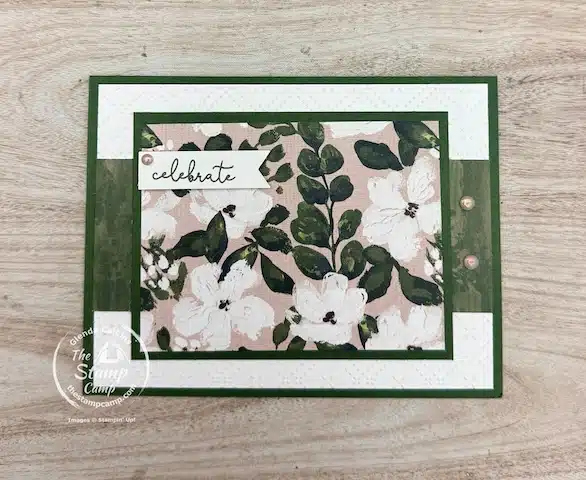 One Sheet Wonder Cards with Brushed with Beauty designer series paper