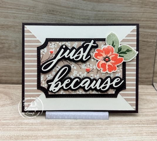 beginner card stamping ideas from the stamp camp