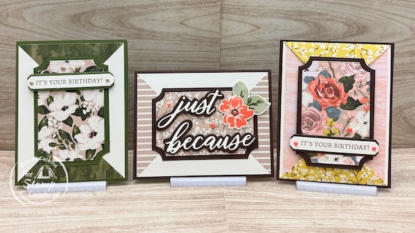 beginner card stamping ideas with card sketches