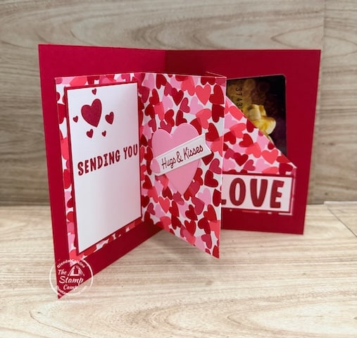one sheet wonder gift for Valentine's Day from the stamp camp