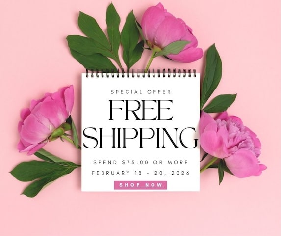 Free Shipping on all orders $75.00 or more before shipping and tax