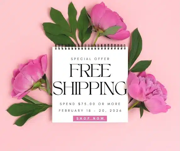 Free Shipping on all orders $75.00 or more before shipping and tax