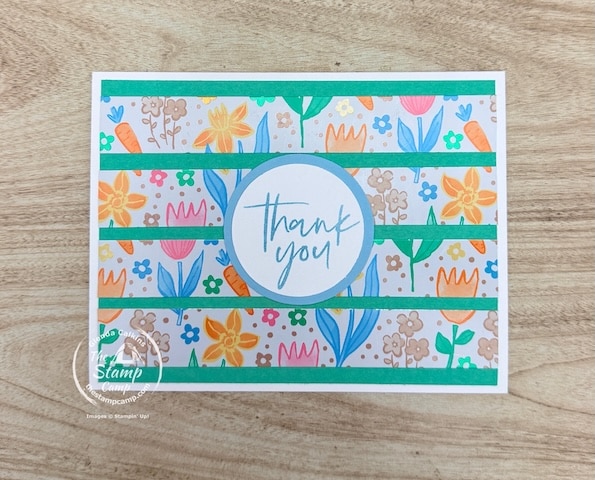 simple one sheet card designs from the stamp camp