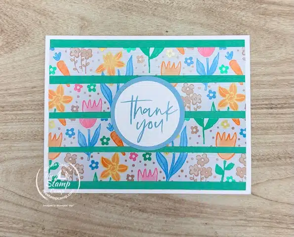 simple one sheet card designs from the stamp camp