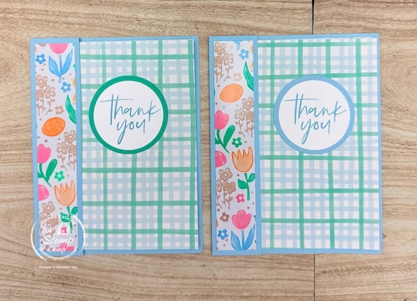 simple one sheet card designs from the stamp camp