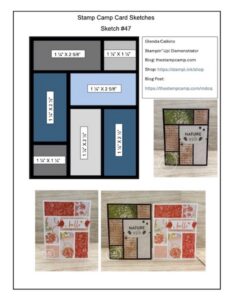 Free Card Sketches to Download: Easy Designs with Designer Series Paper