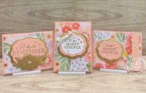 Three Lovely and Beautiful One Sheet Wonder Cards - Gift Card Holders