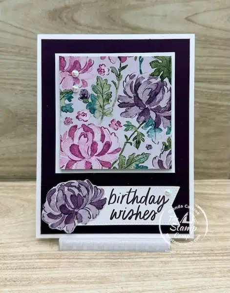 creative one sheet wonder card ideas with designer series paper