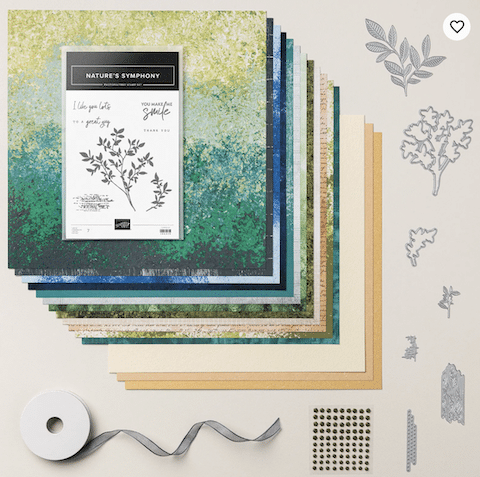 Nature Walk Suite of the Month Class from the Stamp Camp 