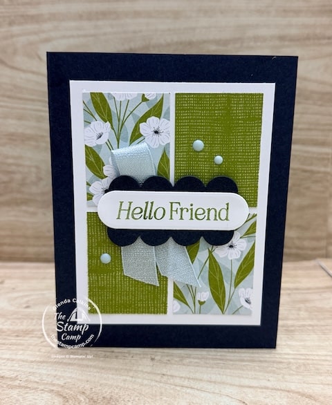 beginner stamping card ideas with card sketches from the stamp camp