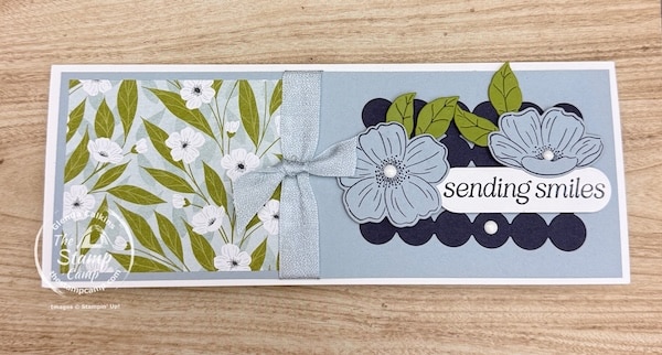 slimline cards created from one 12 x 12 sheet