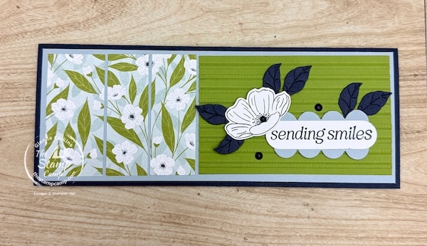 slimline cards one sheet wonder cards