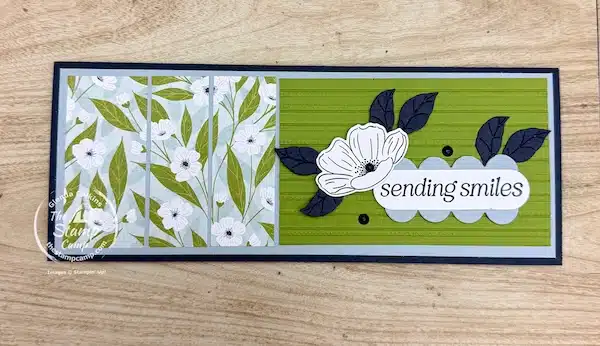 slimline cards one sheet wonder cards