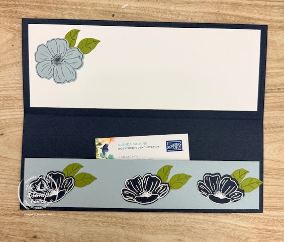 slimline card gift card holder