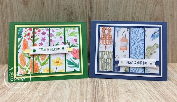 simple card sketches for beginners from the stamp camp