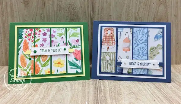 simple card sketches for beginners from the stamp camp