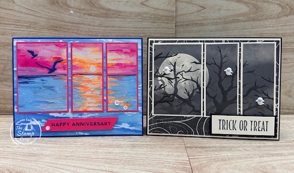 easy card sketches from the stamp camp