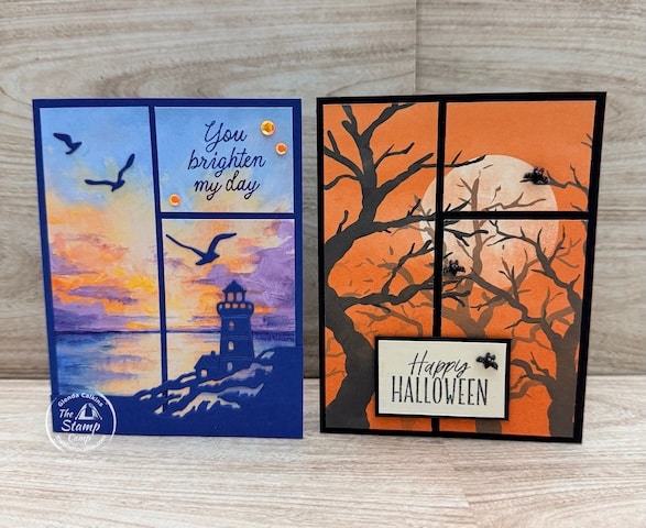 stunning scenic printed papers collection from the stamp camp