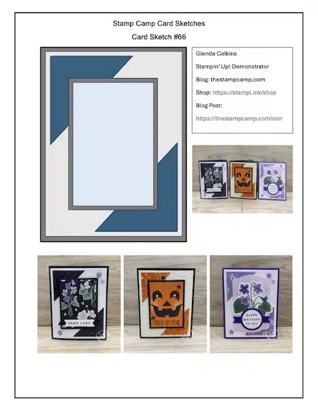 Card Sketches from the stamp camp