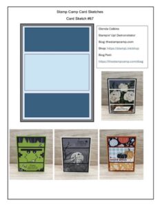 free card sketches from the stamp camp
