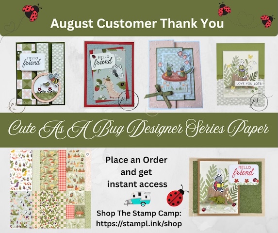 August Customer Appreciation Cute as a Bug