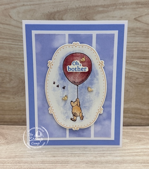 silly old bear card sketch 68 from the stamp camp