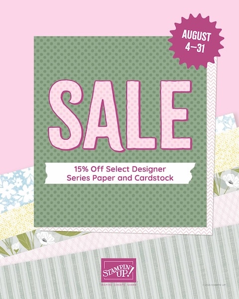 Designer Series Paper and cardstock SALE