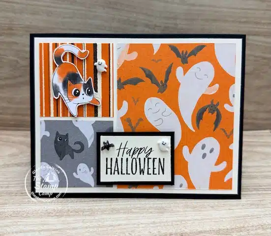 quick and easy card sketch from the stamp camp