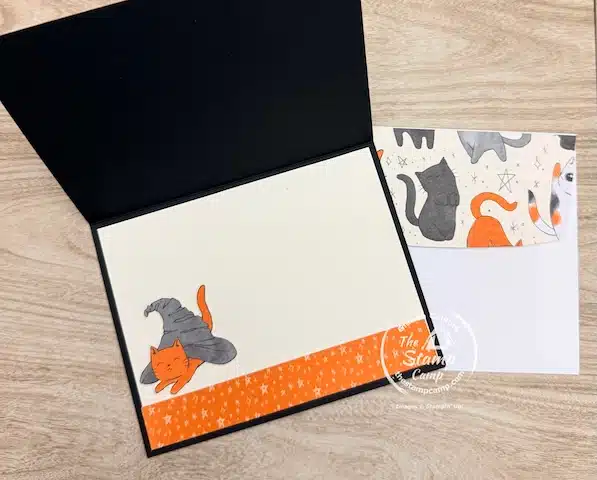 quick and easy card sketch from the stamp camp