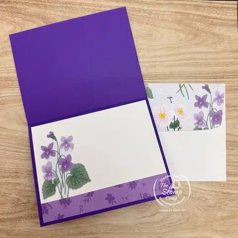 simple card sketch template from the stamp camp