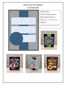 Card Sketch #69: Simple Card Sketch Templates in Action